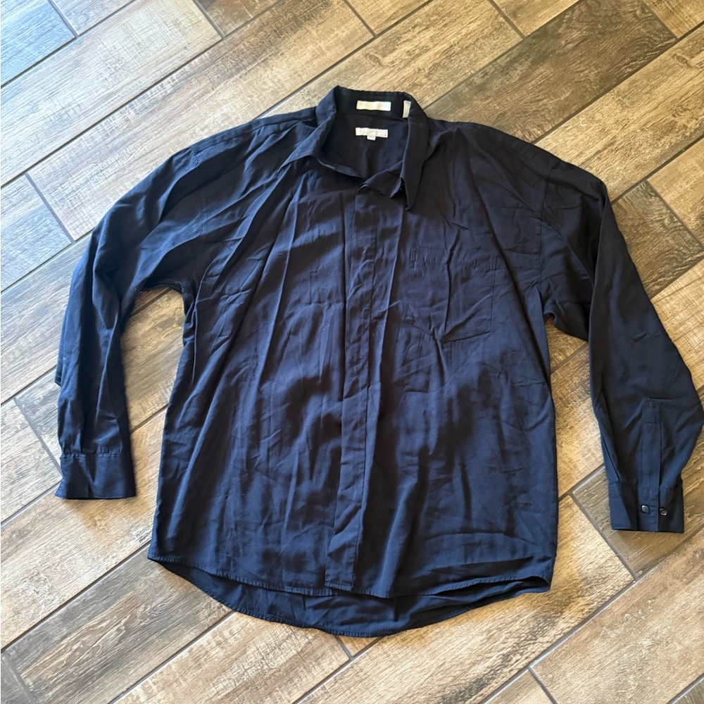 John Elliott Black Casual Button Down Shirt